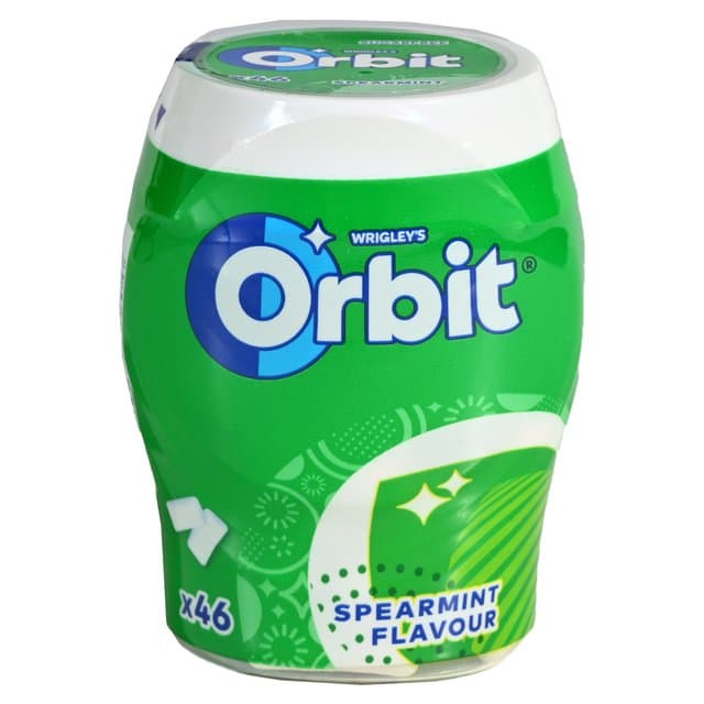 Žvakaće gume Orbit Spearmint bočica