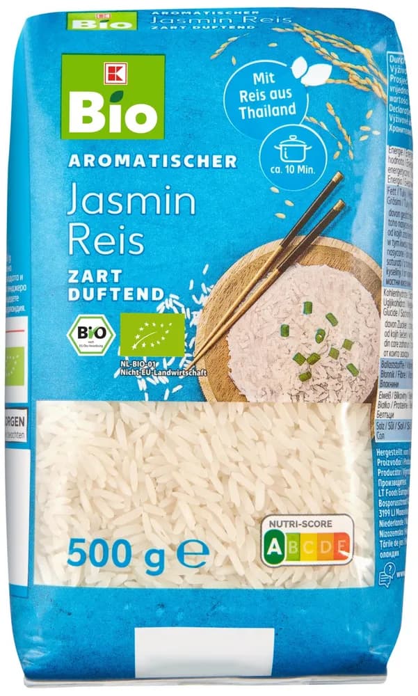 KBio.Riža Jasmin 500 g