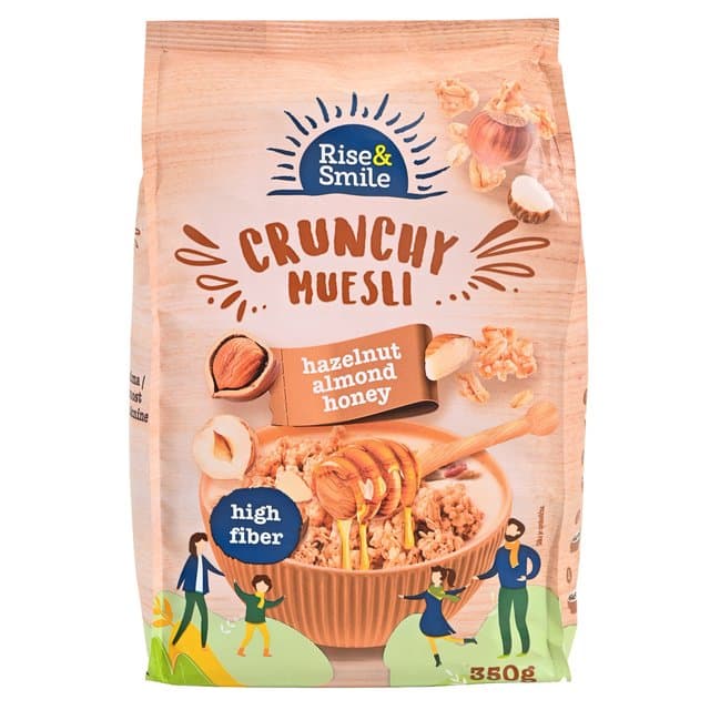 MUESLI CRUNCH R&S MED LJEŠ BAD 350 g