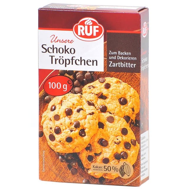KOMADIĆI TAMNE ČOKOLADE 100g RUF