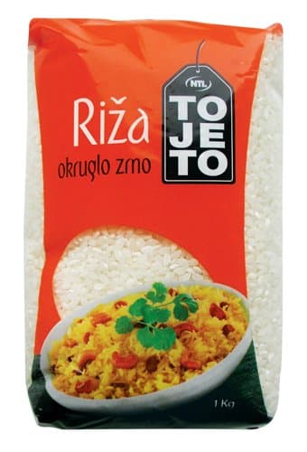 TojeTo Riža okruglo zrno
