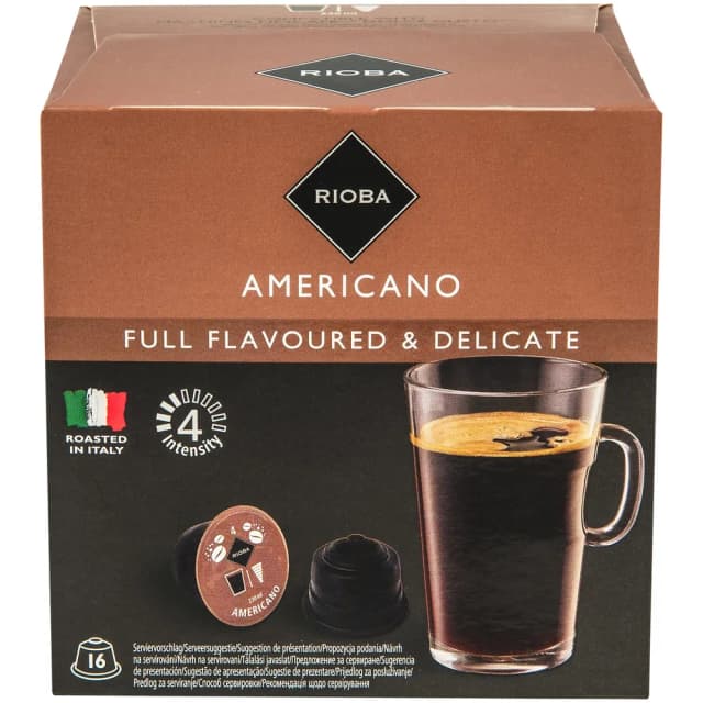 16/1 RIOBA DG CAPS. AMERICANO