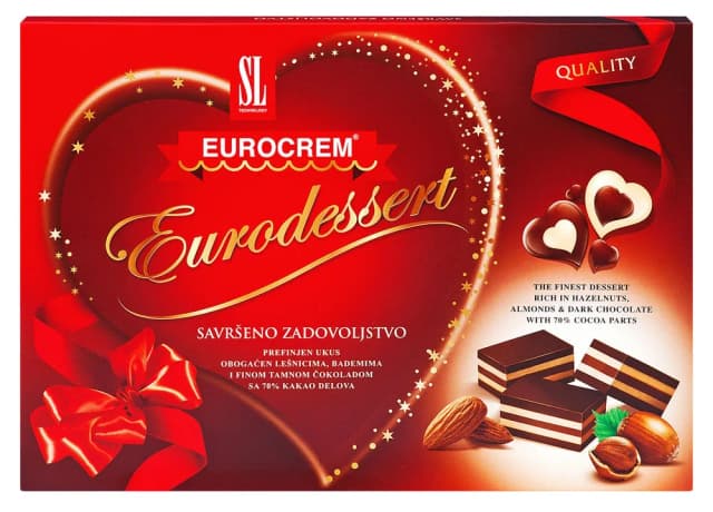 Eurodesert s lješnjacima i bademom