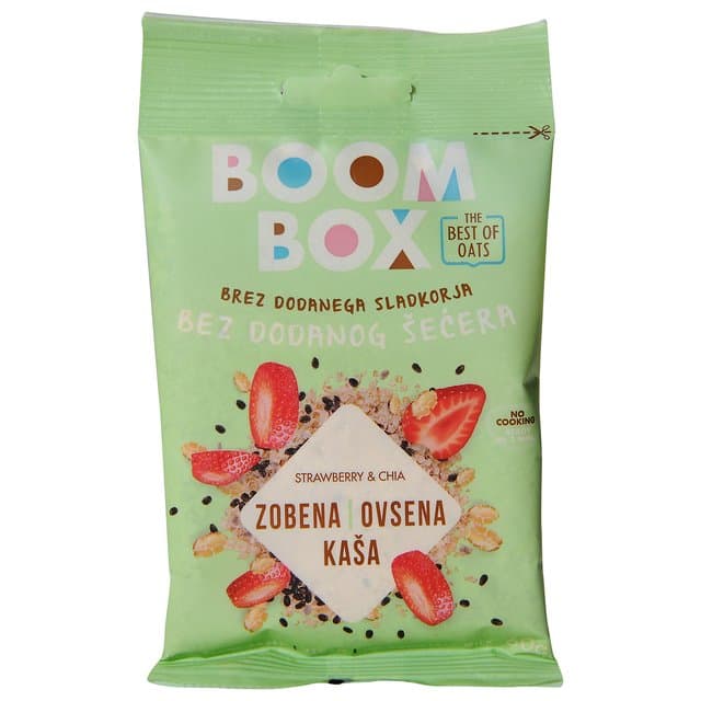 Zobena kaša jagoda chia