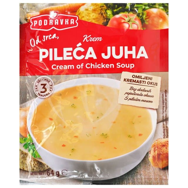 Juha krem pileća