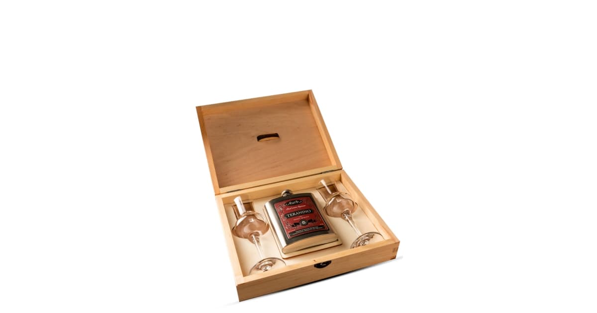 AURA BOX S ČAŠAMA I TERANINO PLJOSKOM (1)*