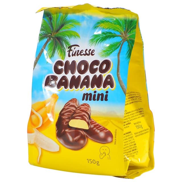 ČOKOLADNE BANANE FINESSE MINI 150g