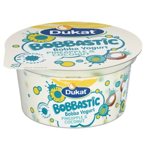 JOG BOBBASTIC LIM PINEAP 300 g DUKAT