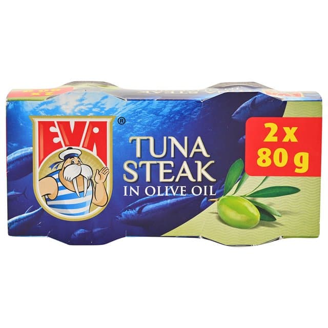 TUNA STEAK MASL ULJE 2X80/2X52 g EVA