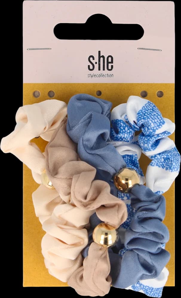 s-he scrunchie višebojni 4/1 44313