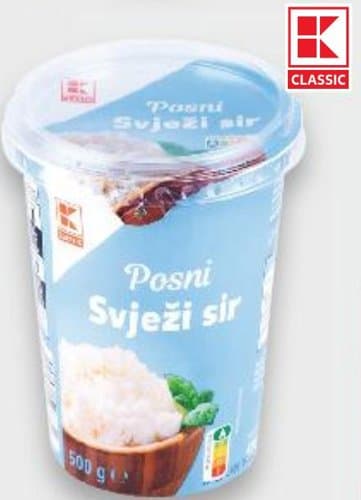 KLC.Sir svježi posni 7% m.m. 500g