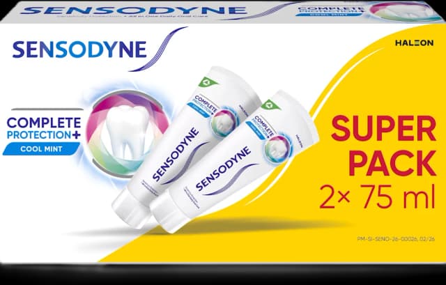 Sensodyne zub.pasta CompleteProt.2x75 ml