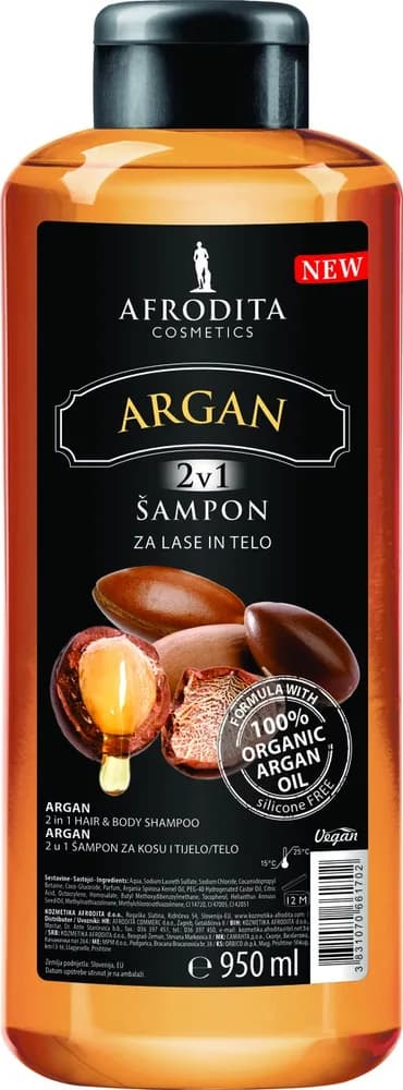 Šampon za kosu i tijelo Argan