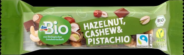 dmBio pločica lješ./ind.oraš./pist. 35g