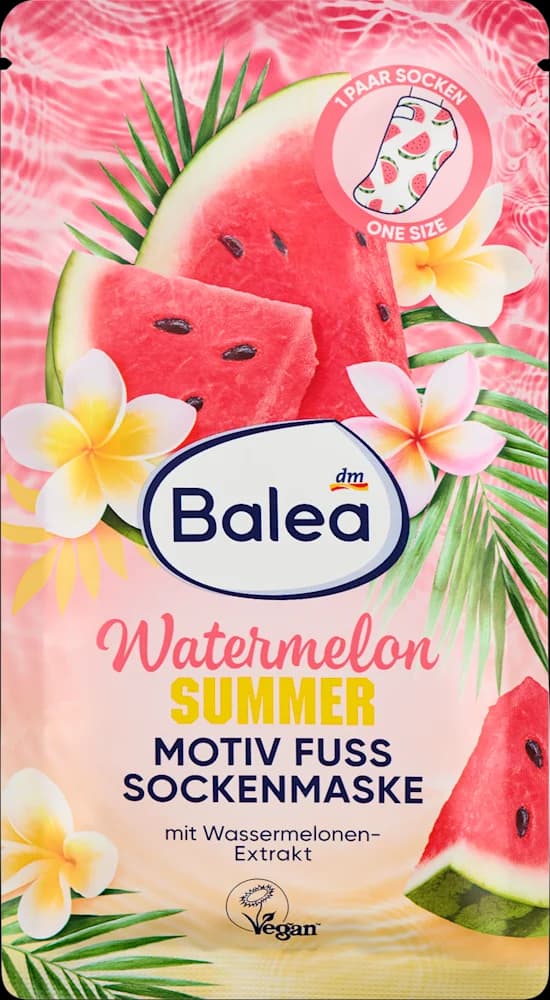 Balea maska čarapa luben. 2 kom.