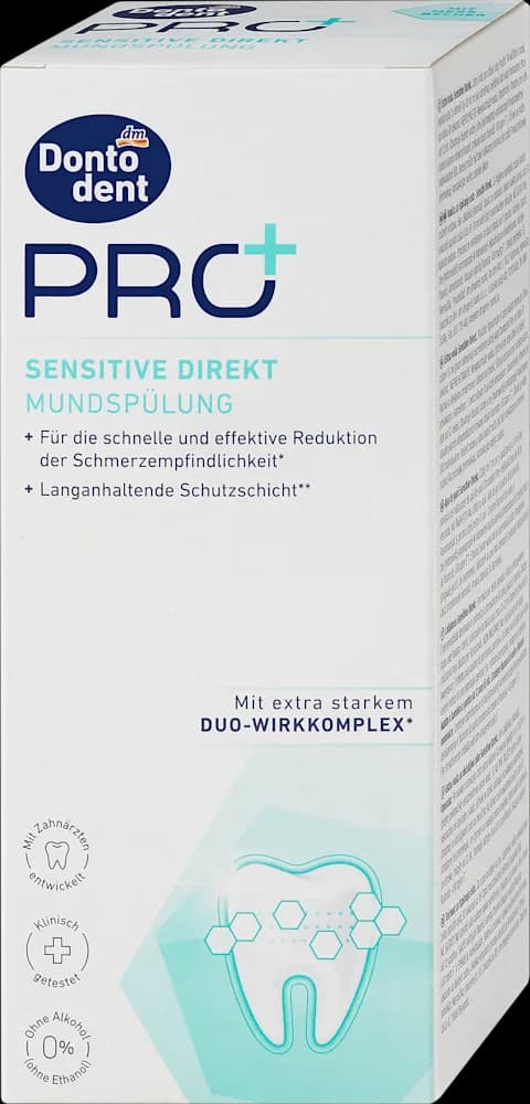 Dontodent PRO+ zub.vod. Sens.Dir. 400 ml
