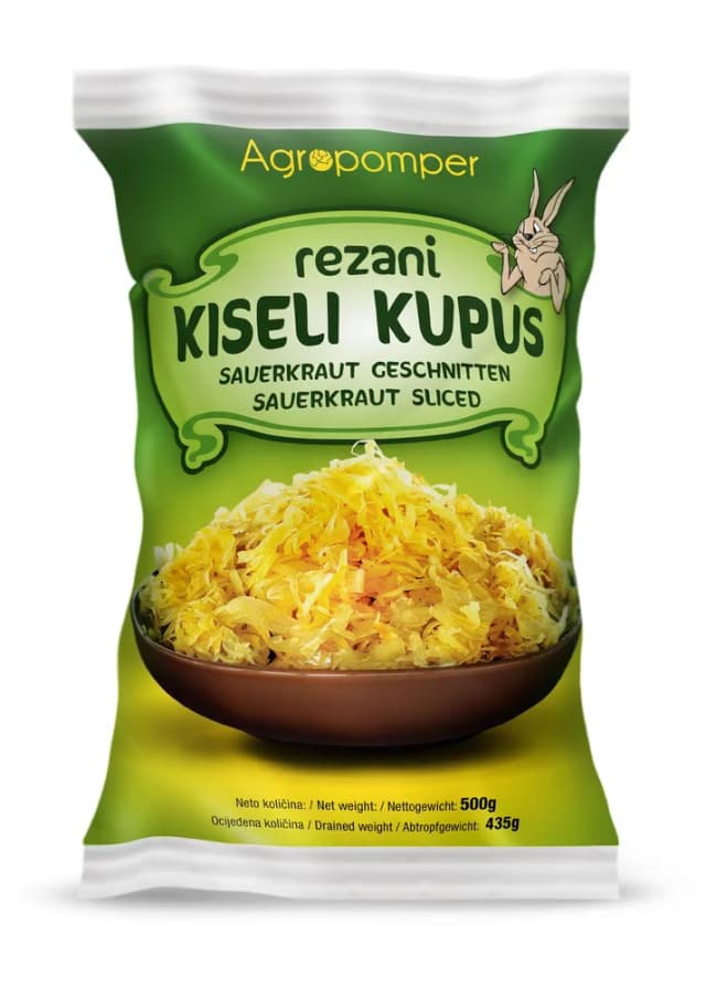KUPUS KISELI REZANI VAR. 500g