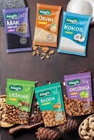 INDIJSKI ORAH SIROVI 180 G ALEGRO