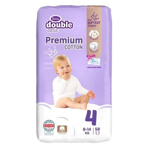 Violeta cotton pelene vel.4, 116 kom