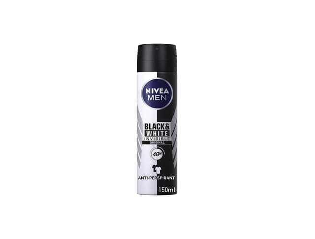 Nivea Black&White Invisible dezodorans u spreju, 150 ml