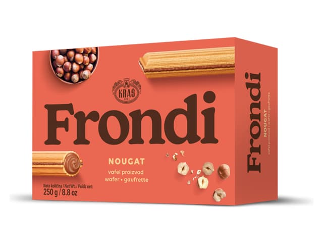 Vafel Frondi Nougat
