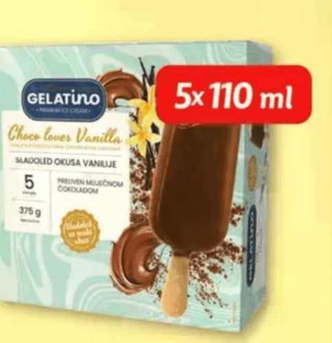 Sladoled Bijela Čokolada