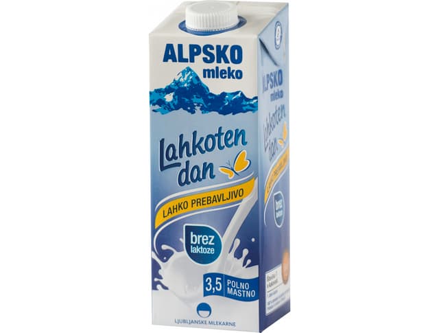 Alpsko mlijeko bez laktoze 3,5%