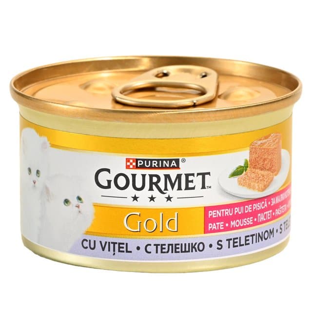 Gourmet Gold Gourmet Gold Junior hrana za mačiće teletina, 85 g