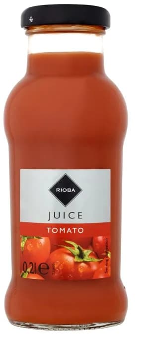 0,2L RIOBA SOK 100% 24/1 RAJČICA