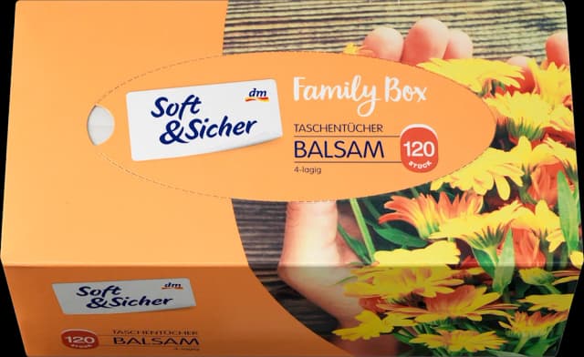 Soft&Sicher pap.mar.kut.balz.4-sl.120kom