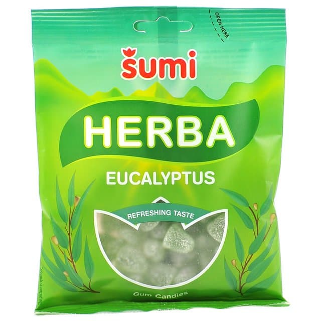 Bomboni Gumi Herba Eukaliptus