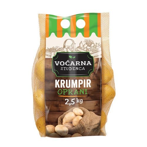 KRUMPIR 2,5 kg VOĆARNA STUDENCA