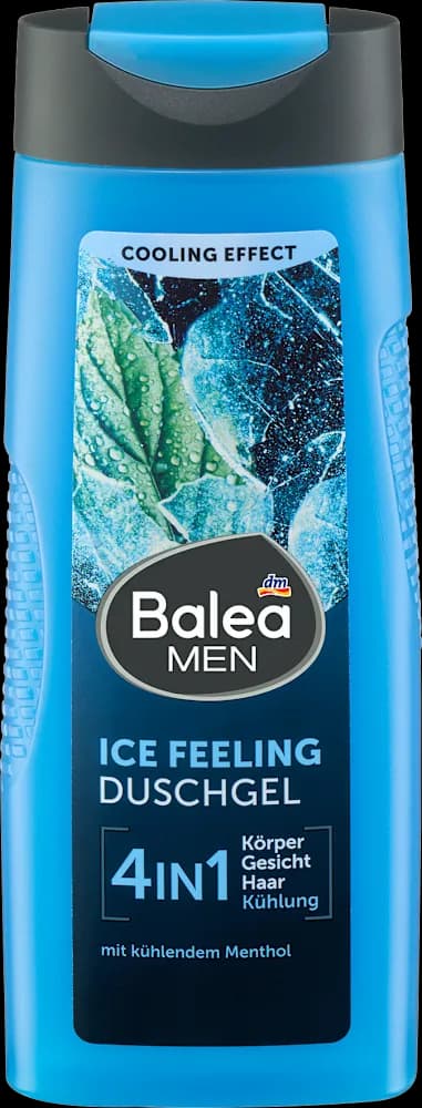 Balea MEN gel/tuš. 4u1 Ice Feel. 300 ml