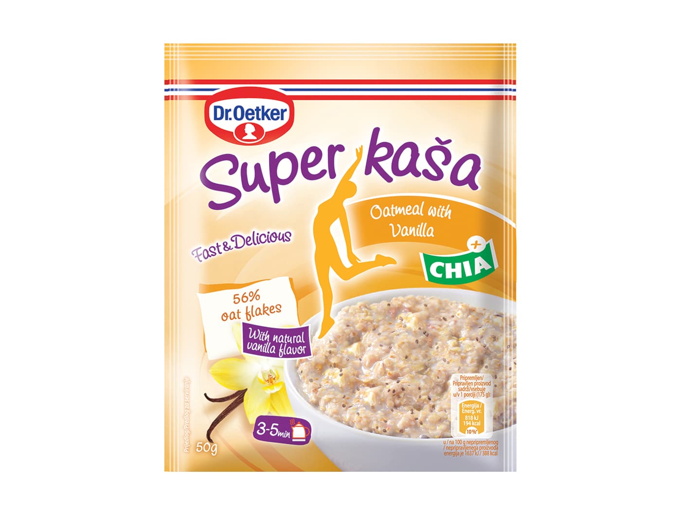 Super Kaša Vanilija i Chia