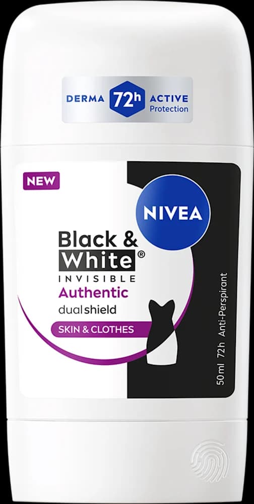 Nivea deo stick B&W Inv. Authentic 50 ml