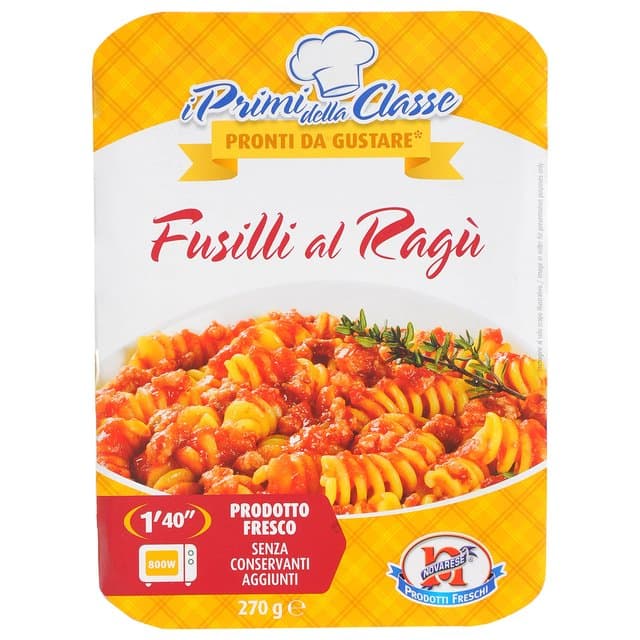 FUSILI AL RAGU NOVARESE 270g