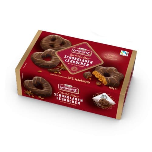 MEDENJACI 400g LAMBERTZ TAMNA ČOKOLADA