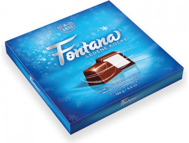 Bombonijera Fontana Ledene Kocke 194 g