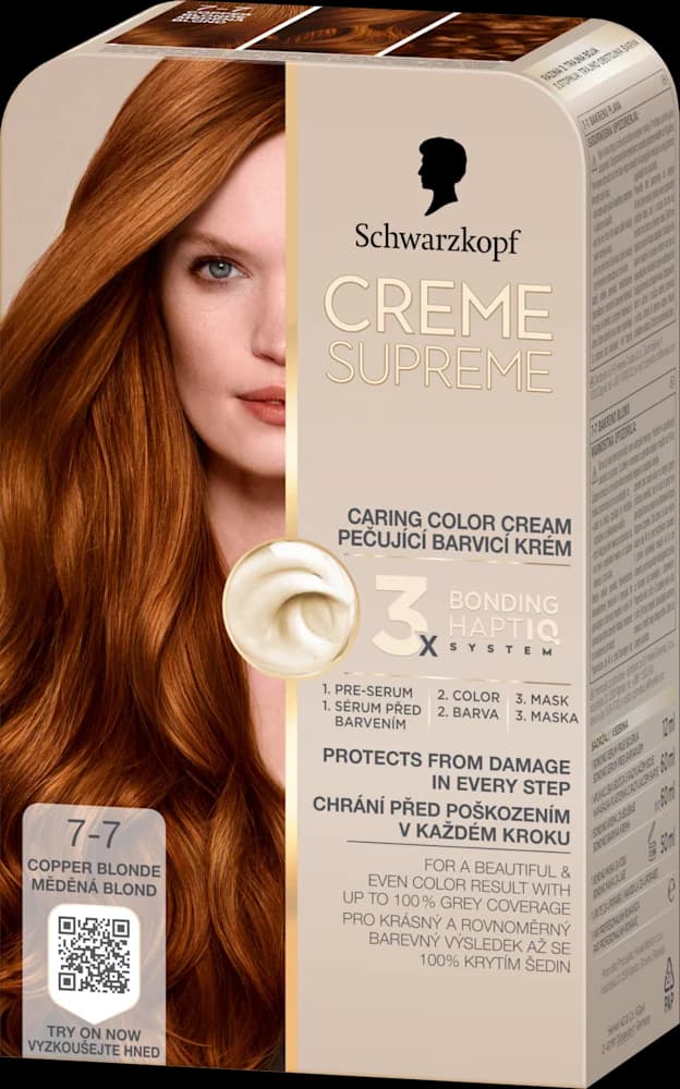 Creme Supreme 7-7 bakreno plava
