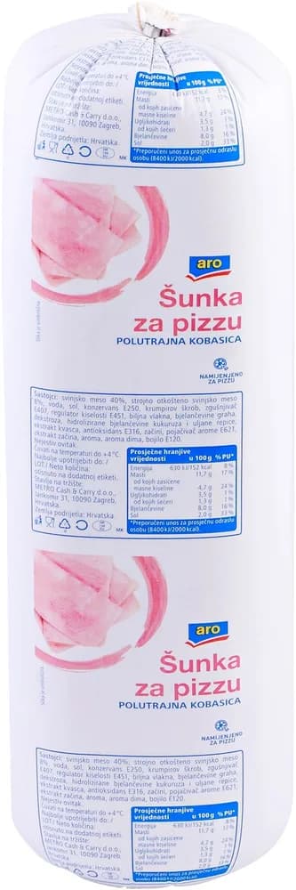 CCA4KG ARO ŠUNKA ZA PIZZU