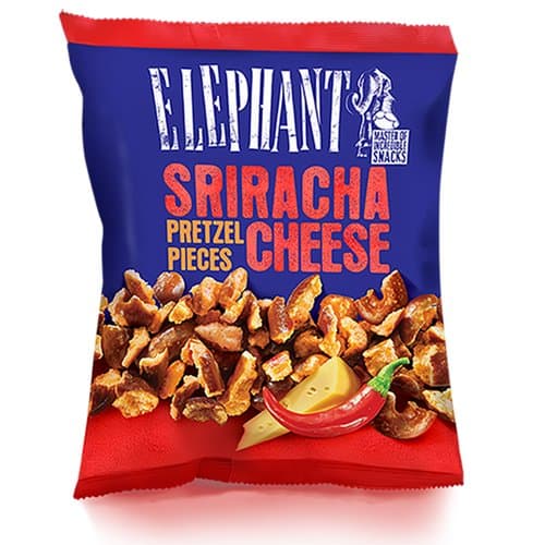 Pereci komadići s okusom sriracha umaka i sira