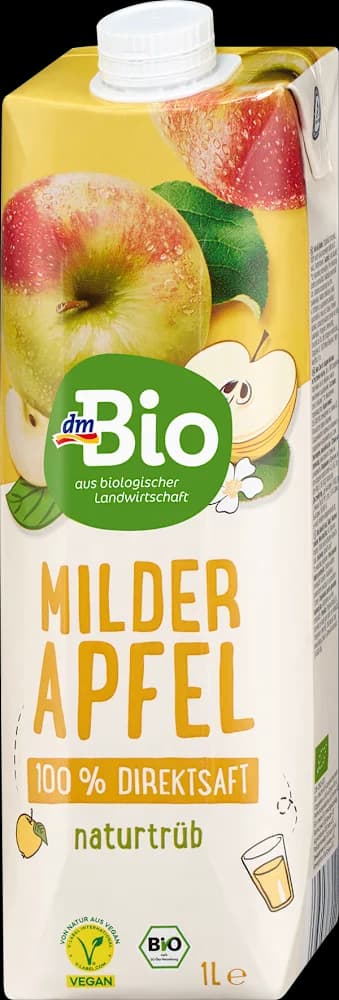 dmBio blagi sok od jabuke 1 l