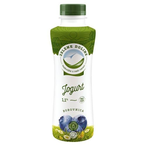 Jogurt tekući borovnica