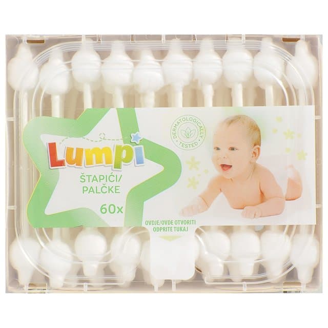 ŠTAPIĆI ZA UŠI LUMPI 60/1 PAP