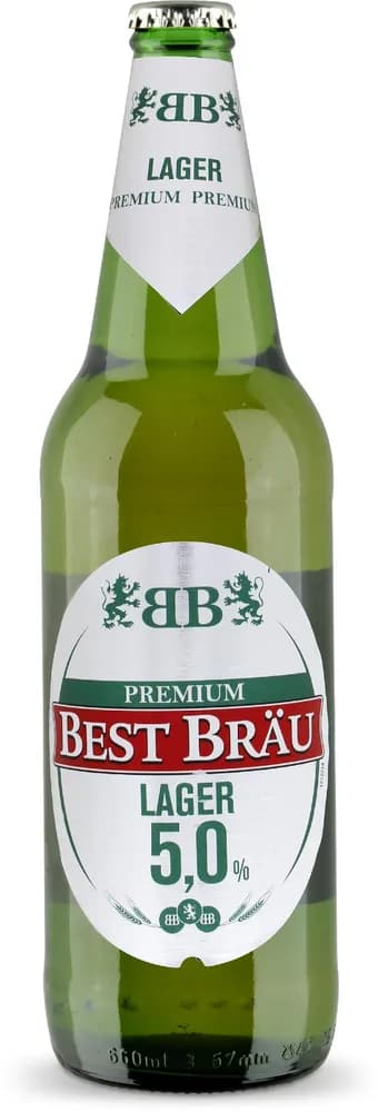 PIVO BEST BRAU PREM.LAG. 5% 660ml