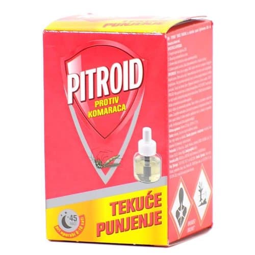 Pitroid Tekuće punjenje protiv komaraca 45 noći