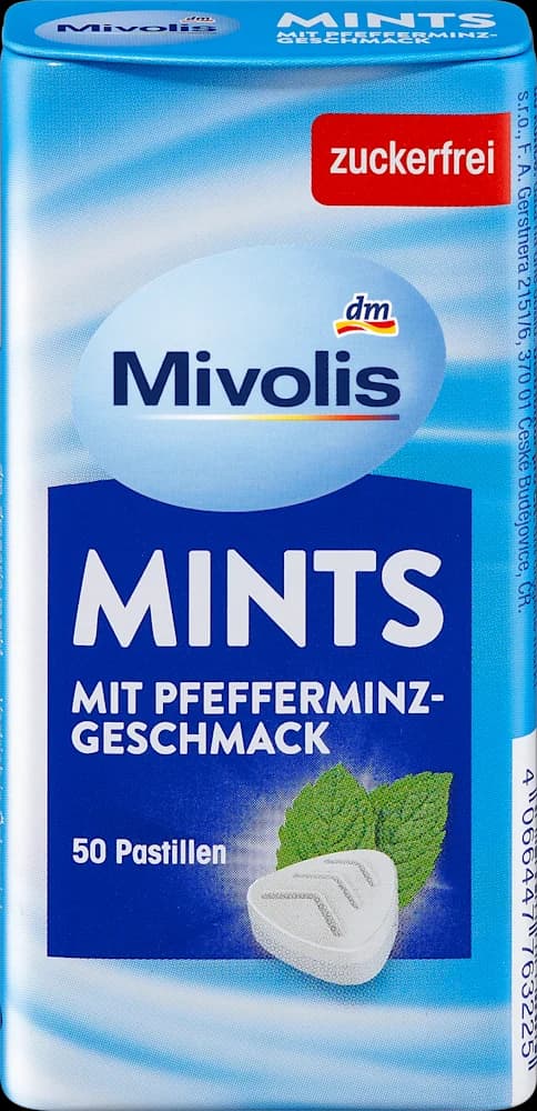 Mivolis bomboni pepermint 35 g