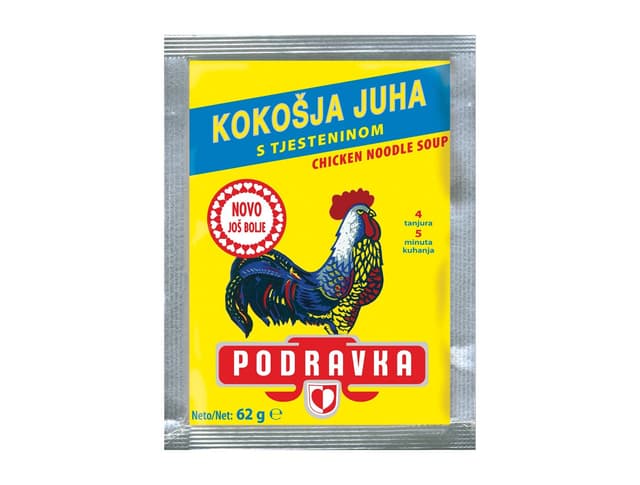 Kokošja juha s tjesteninom