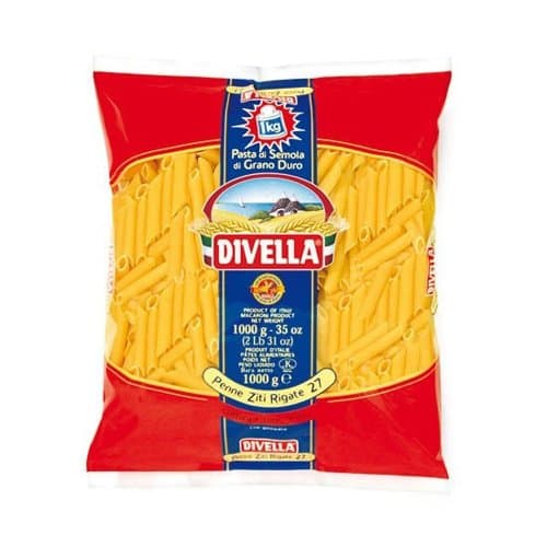TJESTENINA PENNE 1 KG DIVELLA