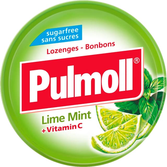 BOMBON LIME MENTOL 45g PULMOLL
